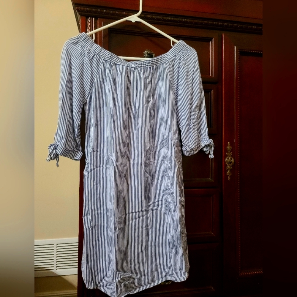 Mini off shoulder dress